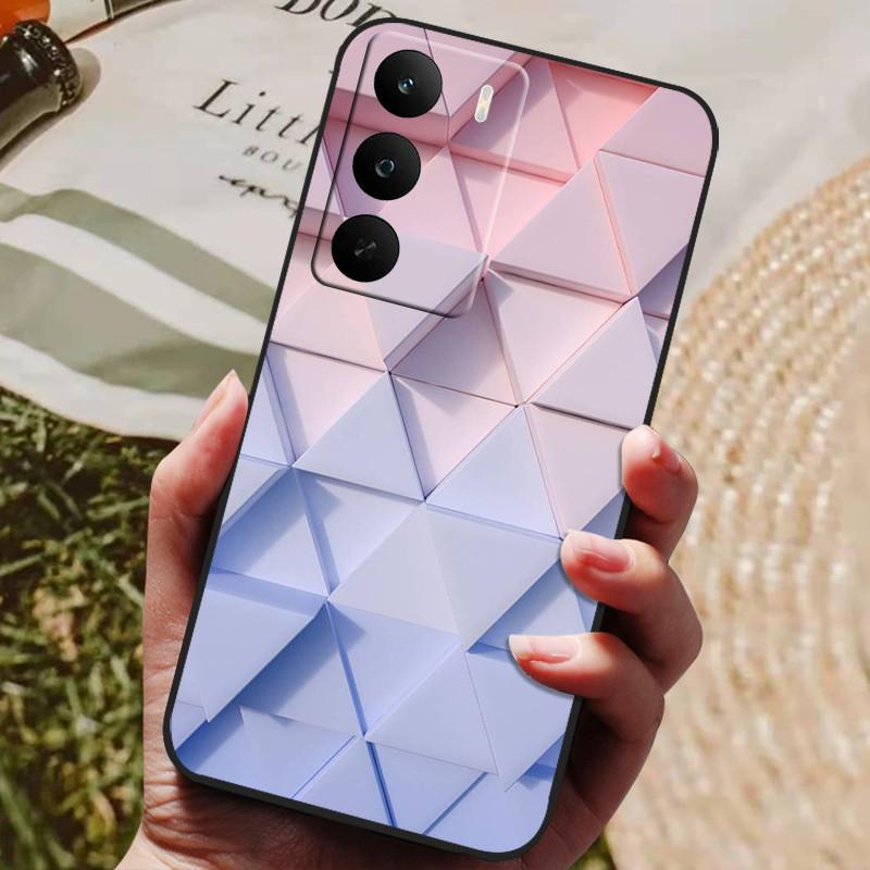 Чехол для OPPO Realme C71 Мягкий силикон Роскошный ударопрочный чехол для Realme C73 ТПУ Чехол Милый кот Funda Оболочка RealmeC71 4G Глобальный