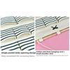 Striped Hanging Storage Bag 6/8 Pockets Multi-Pocket Organizer  Dormitory Storage