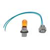 Headlight Turn Signal Corner Light Bulb Socket +Connector For Toyota 90075-60028