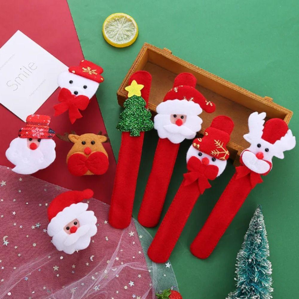 Nonwovens Christmas Clap Circle Christmas Christmas Toys Hand Ring  Party Faver