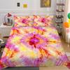 3D High-definition Digital Printed Bedding Set with Colored Geometric Patterns, 2 or 3 Soft Zippered Pillowcases for Home Decoration