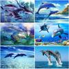 5D полная квадратная/круглая Алмазная вышивка Дельфин животные узоры Алмазная мозаика распродажа алмазная живопись вышивка крестиком подарок на Новый год