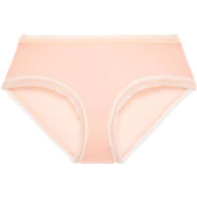 SS22 Логотип Принт Сексуальное кружевное дышащее полуприкрытое треугольное нижнее белье Женское нижнее белье Розовый QD3767-FAL