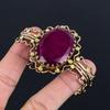 Ruby Bangle Gemstone Jewelry, 999 Copper Wire Wrapped Handmade Bangle, Latest Design Cuff Jewelry