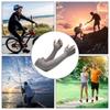 Длинные перчатки, крутые мужские и женские перчатки с рукавами, грелки для рук, перчатки для бега, велосипедные рукава, рыболовные велосипедные спортивные защитные перчатки