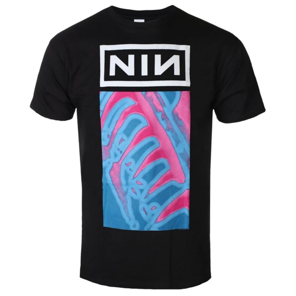 Nine Inch Nails Add Violence Art Pattern Printed TShirt Industrial Rock Band TShirt Suitable For Both Unisex And Unisex