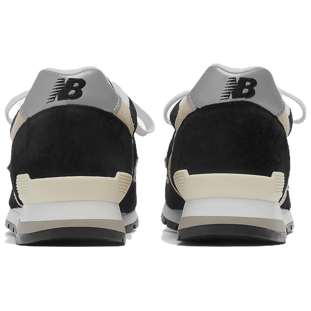 New Balance NB 996 Низкие Повседневные Кроссовки Унисекс Черные Серебристые Кроссовки U996BL