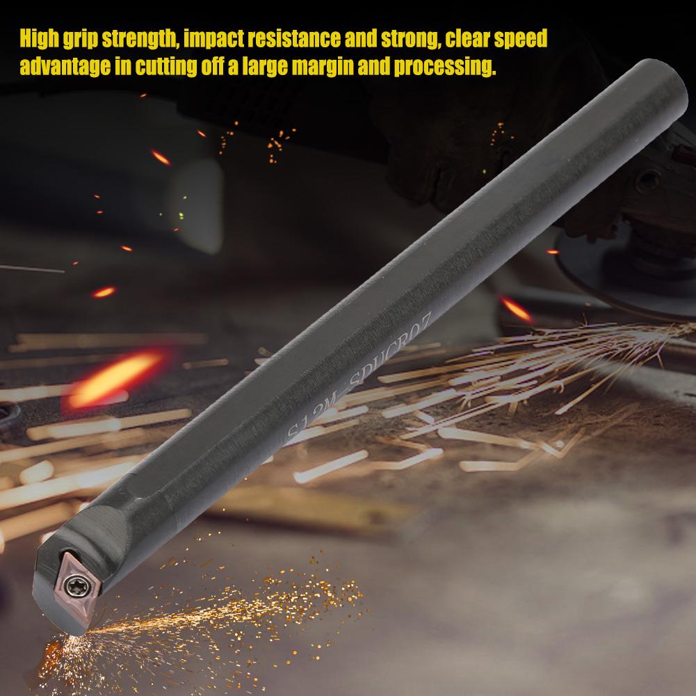 S12m sDUCR0 Токарный канавочный токарный держатель инструмента 10 шт. твердосплавных пластин DCMT0702 Ключ