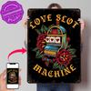 Slot Machine D Texture Metal Poster Customized Wall Art Tin Sign Gift for Mancave Vintage Decorations Modern Home Decoration