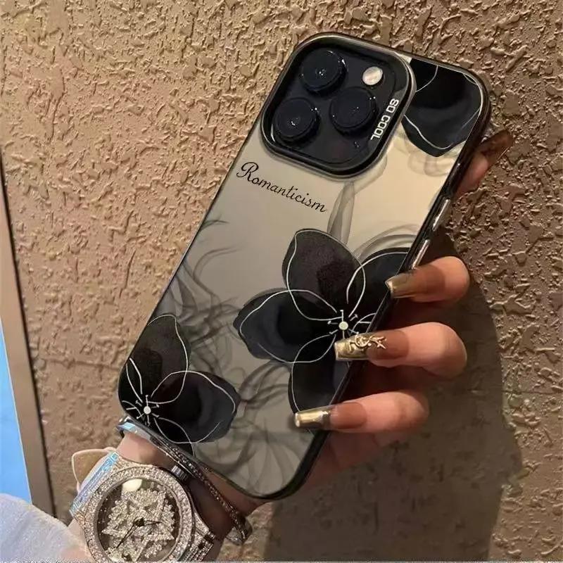 Роскошный Чехол для Телефона с Цветочным Узором, Ударопрочный, Для iPhone 15 14 13 12 11 Pro Max 7 8 Plus XS XR X, Цвета Конфет, Цветочная Задняя Крышка