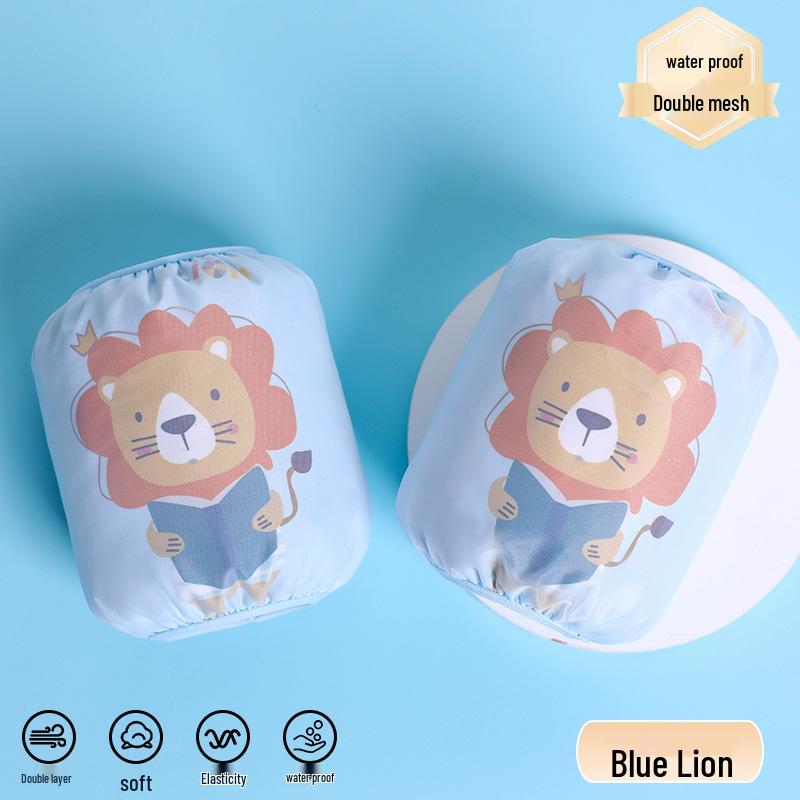 Raya RAYA Водонепроницаемые детские мультяшные рукава - Осенне-зимние детские нарукавники для мальчиков и девочек.