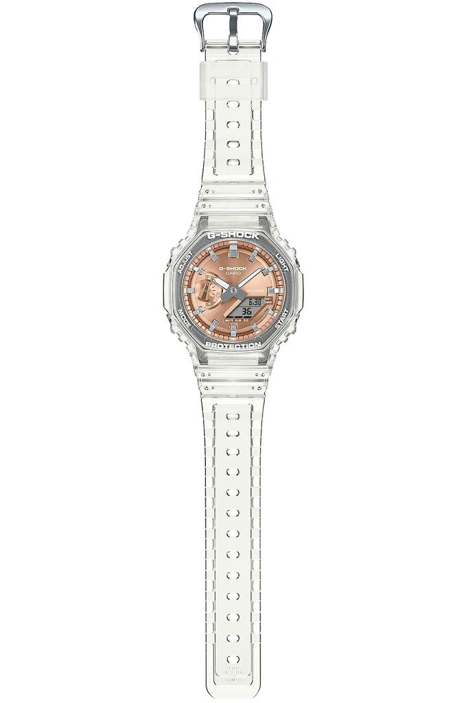 Мужские часы Casio Bright Metallic Dial Clear G-Shock GA-2100BM-7A5JF,
