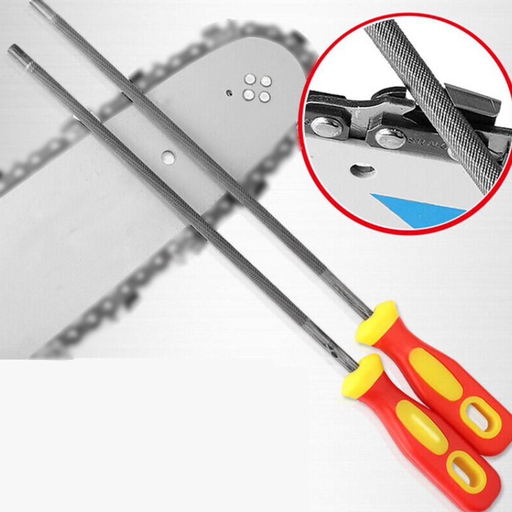Large 3/8\" Chain Chainsaw File Sharpening 28.5cm 325 4.0/4.8/5.5