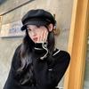 For Women Artist Hat For Girls Korean Style Octagonal Cap Woolen Beret Women Visors Cap Painter Hat