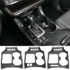 New Carbon Fiber Console Gear Panel Frame Console Gear Shift Panel Cover Trim For Toyota Highlander 2015 2016 2017