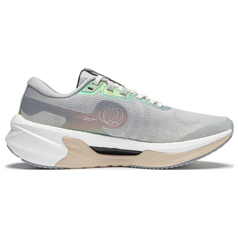 Li Ning Furious Rider 7.0 V2 Износостойкие Низкие Беговые Кроссовки Мужские Серые ARZT007-20