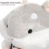 LIFKOME Hamster Plush Toy, Fluffy, Cute Animal Toy, Character Body Pillow, Fluffy Toy, Decorative Toy, Sewn Wrap, Figurine, 23cm