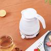600ML Silicone Foldable Electric Water Kettle 600W  Leakproof Compression Portable Water Heater Home Travel Tea Pot Water Kettle