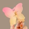 Colorful Butterfly Hair Claw Clip Matte Hairpin New Hair Clip  Women