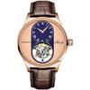 Механические часы HAOFA Tourbillon Watch 8 Dial Vintage Wood Grain Ультратонкое сапфировое стекло Ремешок из натуральной кожи Роскошный стильный сапфировое стекло