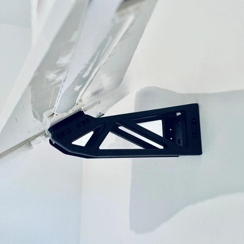 DIY Building Block Wall Display Bracket Adjustable Wall Mount Holder for LEGO Icons Concorde 10318