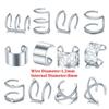 Alloy Alloy Braid Clips Silver Color Non Piercing Ear Cuffs New Design Hair Jewelry  Beach Party