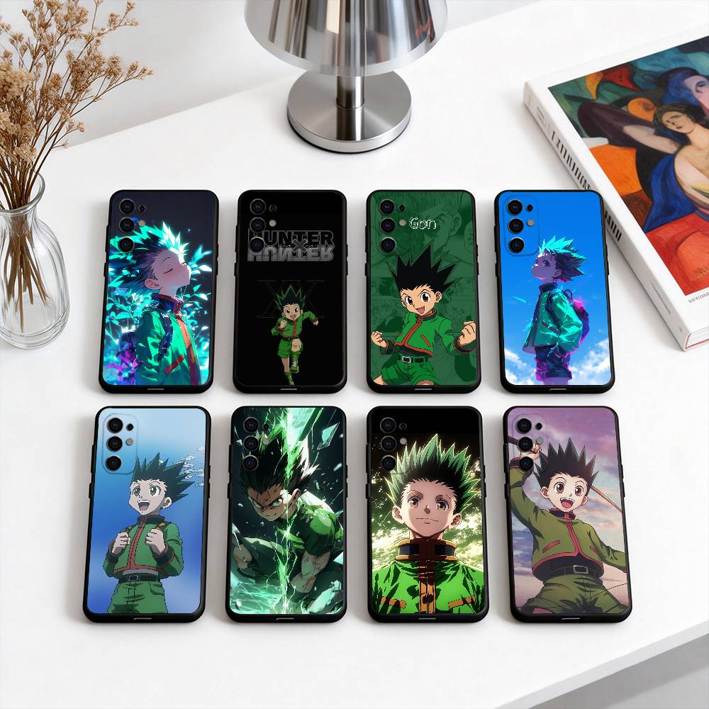 Чехол для телефона H-Hunter G-Gon F-Freecss H-Hunter-GF для Samsung S25, S24, S21, S22, S23, S30, Ultra, S20, Plus, Fe, Мягкий силиконовый черный чехол
