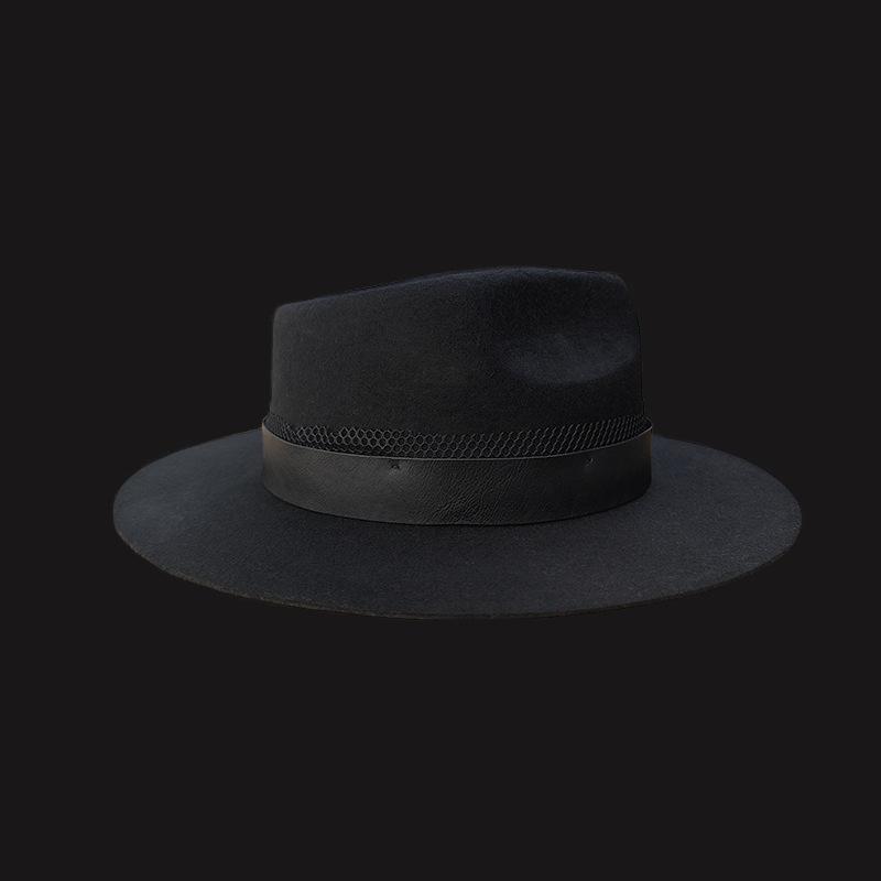 Производитель Оптовая Лента Декоративный Шерстяной Цилиндр Модный Чистошерстяной Цилиндр