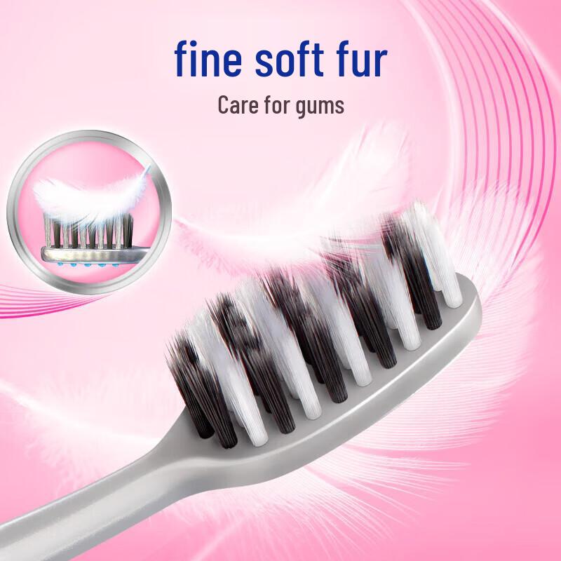 Colgate Super Clean Soft Toothbrush 2-Pack with Runben Dino Essential Oil Patches
