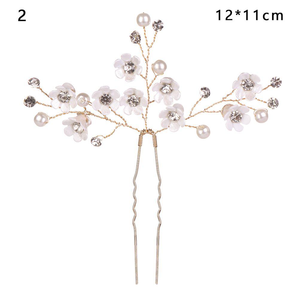 1/2/3PCS Crystal Hair Jewelry Accessories Hair Clips Headpieces Women Hairpins Headwear