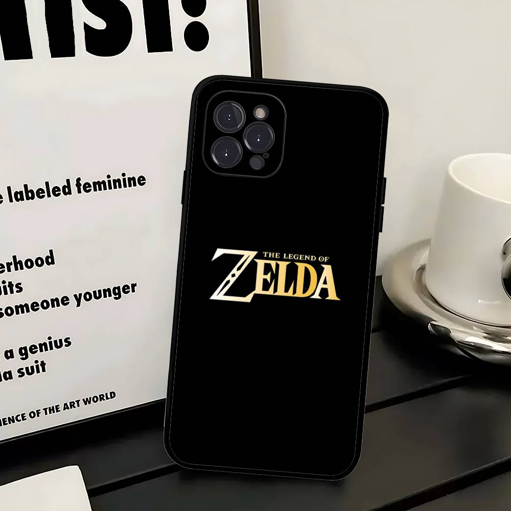 Hot Game L-Legendes-Z-Zeldaes For Iphone 17 Air 16 15 14 13 12 11 Pro Max Plus Black Cover TPU Soft Phone Case