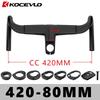 KOCEVLO K13 Carbon Fiber Integrated Drop Handlebar With Internal Cable Routing Computer Mount