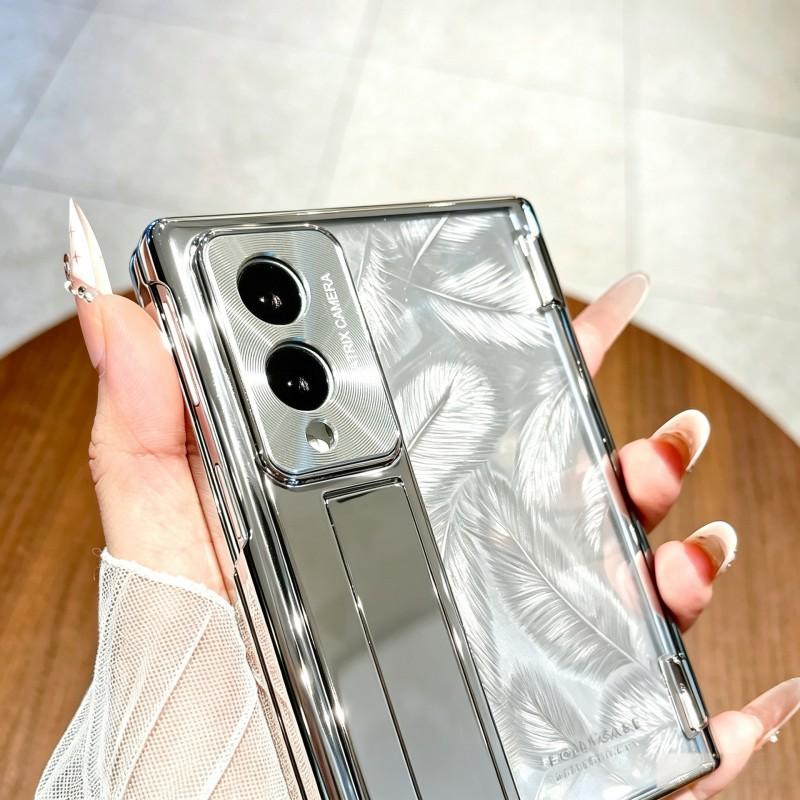 Magnetic Snap-on Foldable Phone Case Galaxy Z Fold8 Ultra - Shockproof PC Cover With Kickstand Anti-Scratch