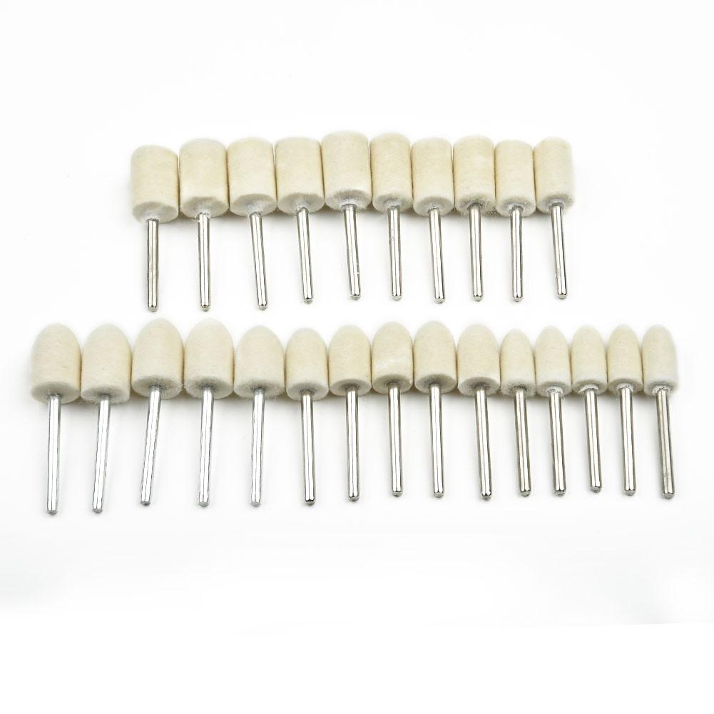 Аксессуары Фетровые полировальные круги Бежевые Для Дерева Ювелирных изделий