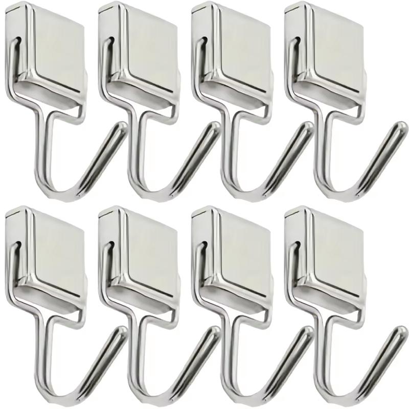 Квадратные Сильные Магниты Магнитные Крючки Многоцелевой Крючок для Хранения Домашняя Кухня Бар Крючки для Хранения Крючки для Хранения Ключей Ванная Вешалки
