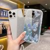 Подходит для чехла на телефон Huawei nova Y91 Mate70 с постепенным изменением блестящей цепочкой-бабочкой Pura90 летняя новая модель