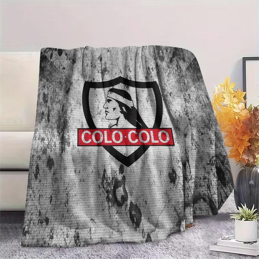 CSD Colo‑Colo Flannel Blanket, High quality Comfortable for All Seasons, Home Decor, Warmth and Comfort