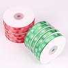 22 м Рождественская лента Белая снежинка Яркий цвет Более толстая Тонкая Сделай сам Упаковка подарков Многоразовая Изготовление бантов Ролик ленты для рождественской елки для фестиваля