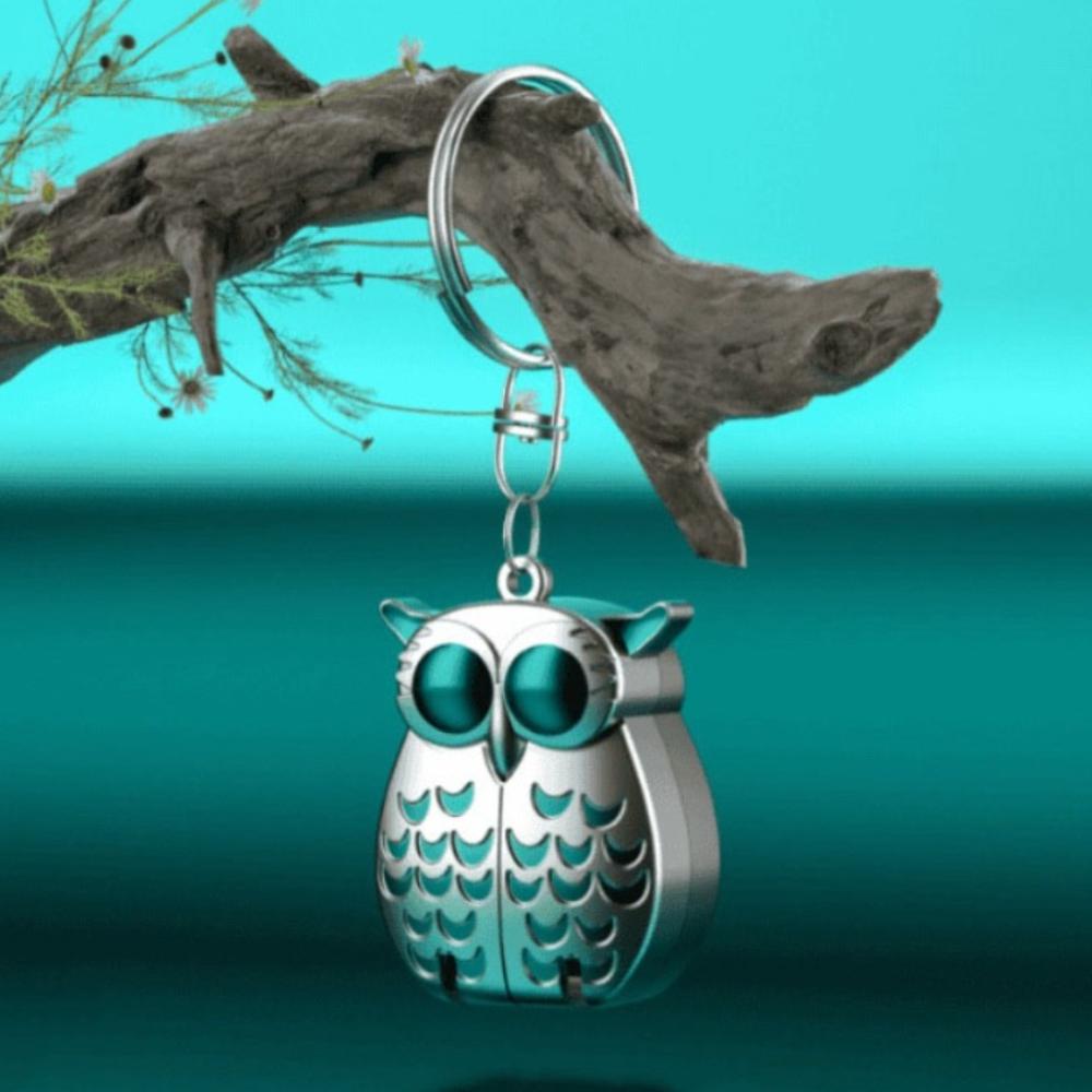 Пилка для ногтей Кусачки для ногтей Брелок Мини-кусачки для ногтей Сова Брелок для ключей автомобиля Подстригать ногти