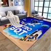 Cosmic Bot Crew Pattern Rug, Indoor/Outdoor Mat, for Picnic, Gameroom, Bedroom, Office, Living Room, Home Decor Carpet, Birthday Gift
