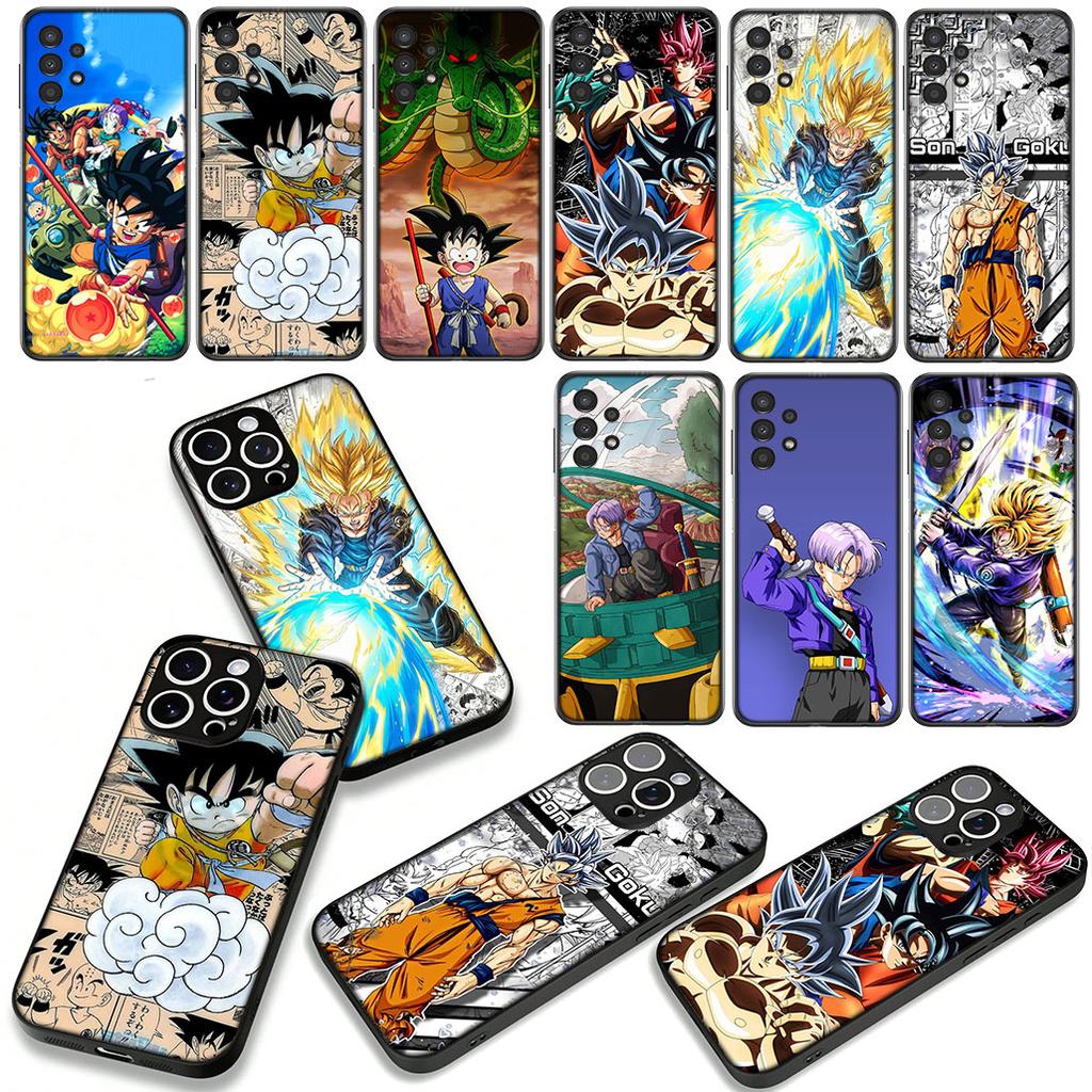 Dragons Gokus Balls Trunks Torankusu Case for Samsung Galaxy A55 A54 A25 A36 A17 A26 A35 A33 A34 A14 A37 S9 S20 S21 FE S10 Plus