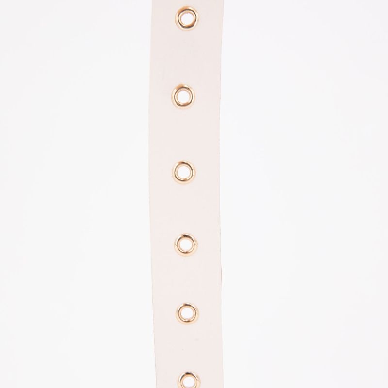 Ремень кожаный Joan с золотой пряжкой для женщин ANTIK BATIK