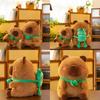 Charming Cute Cartoon Capybara Plush Animal Toy Adorable Kawaii Stuffed Doll