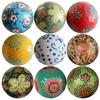 Ceramic Aquariums Floating Ball Random Pattern Decorative Bllas For Tabletop Fish Bowl Home Garden Pond Decoration 3PCS