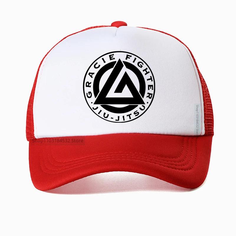 Бразильское джиу-джитсу Бейсболка Мужские Женские Регулируемая Snapback кепки летние Регулируемая Сетчатая Тракер кепки Кепка
