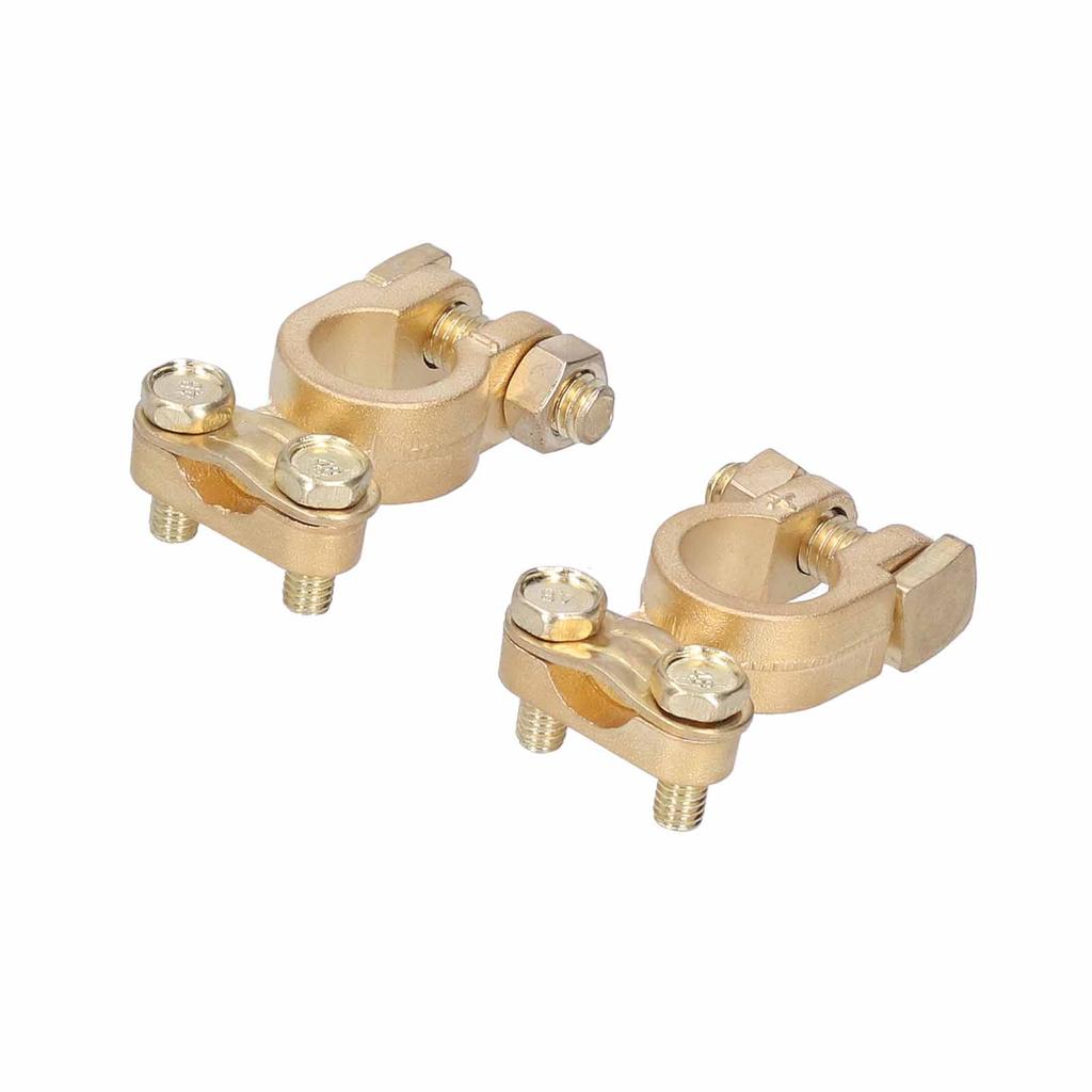 2 шт. 6 В 12 В Клеммы аккумулятора Положительные Отрицательные Разъемы для Автомобиля Фургона Каравана Грузовика