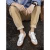 Classic Retro German Trainers Men Summer Casual Flat Sneakers White Shoes