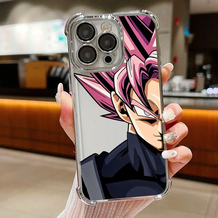 Super Saiyans Rosé Blue Goku God Case For Samsung A56 A57 A55 A54 A52 A37 5G A36 A17 A34 A35 A33 A26 A25 A16 A06 A07 Phone Cove