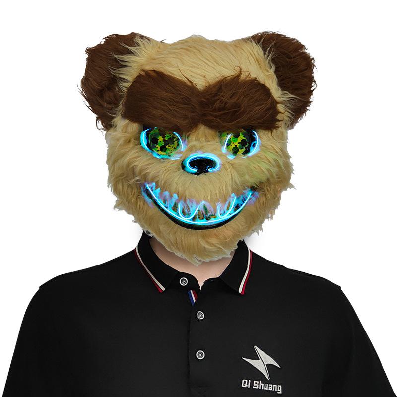 Glowing Halloween Bloody Animal Party Mask