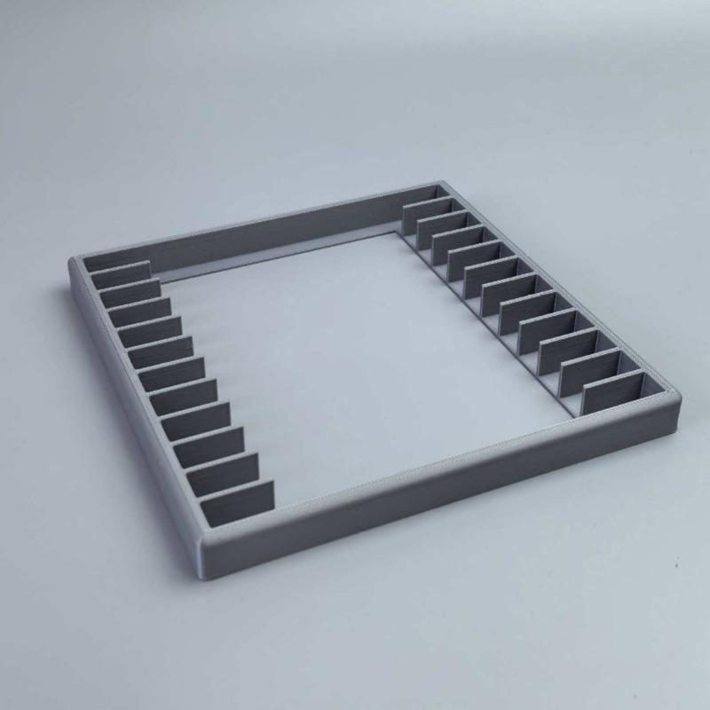 12 Slot Cassette Tape Storage Organizer Lightweight Plastic Rack for Music Collection and Display Needs